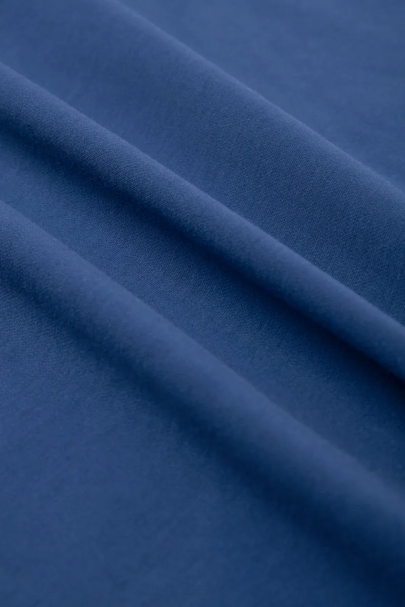 Super Soft Pique Tipped Polo | Blue NYE075
