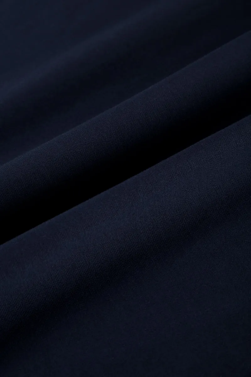 Super Soft Pique Tipped Polo | Navy NNY096