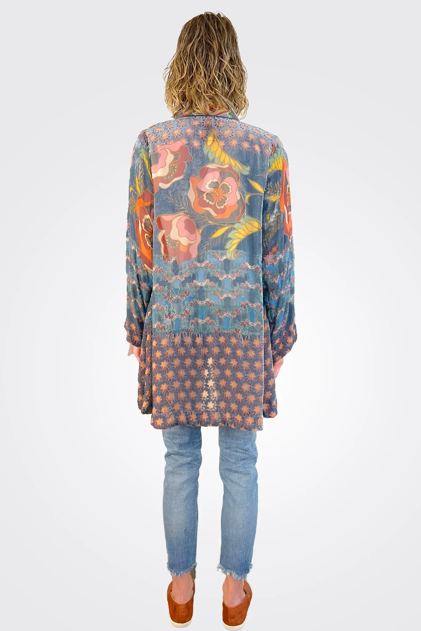 Vember Burnout Kimono -  Multi
