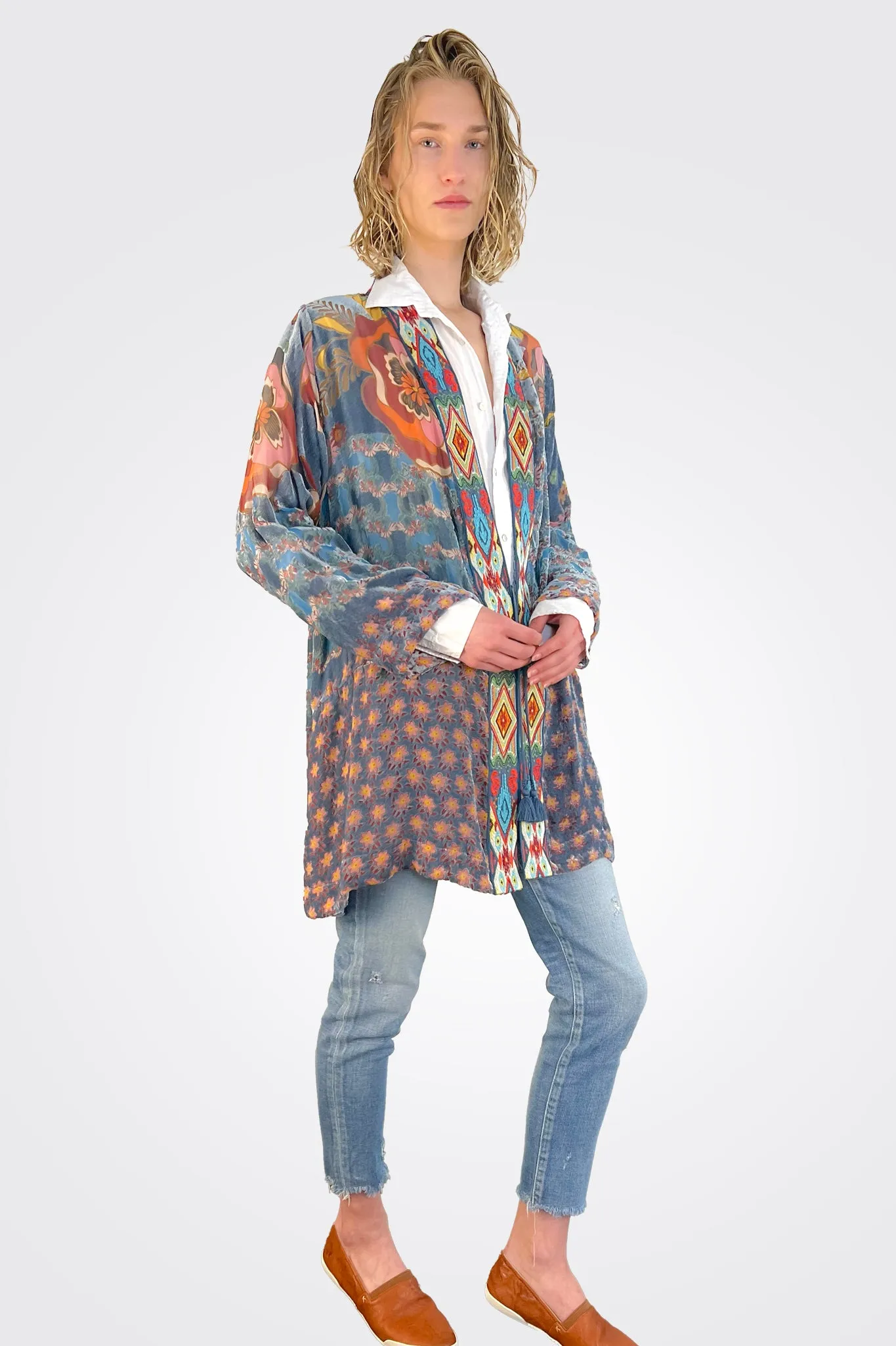 Vember Burnout Kimono -  Multi