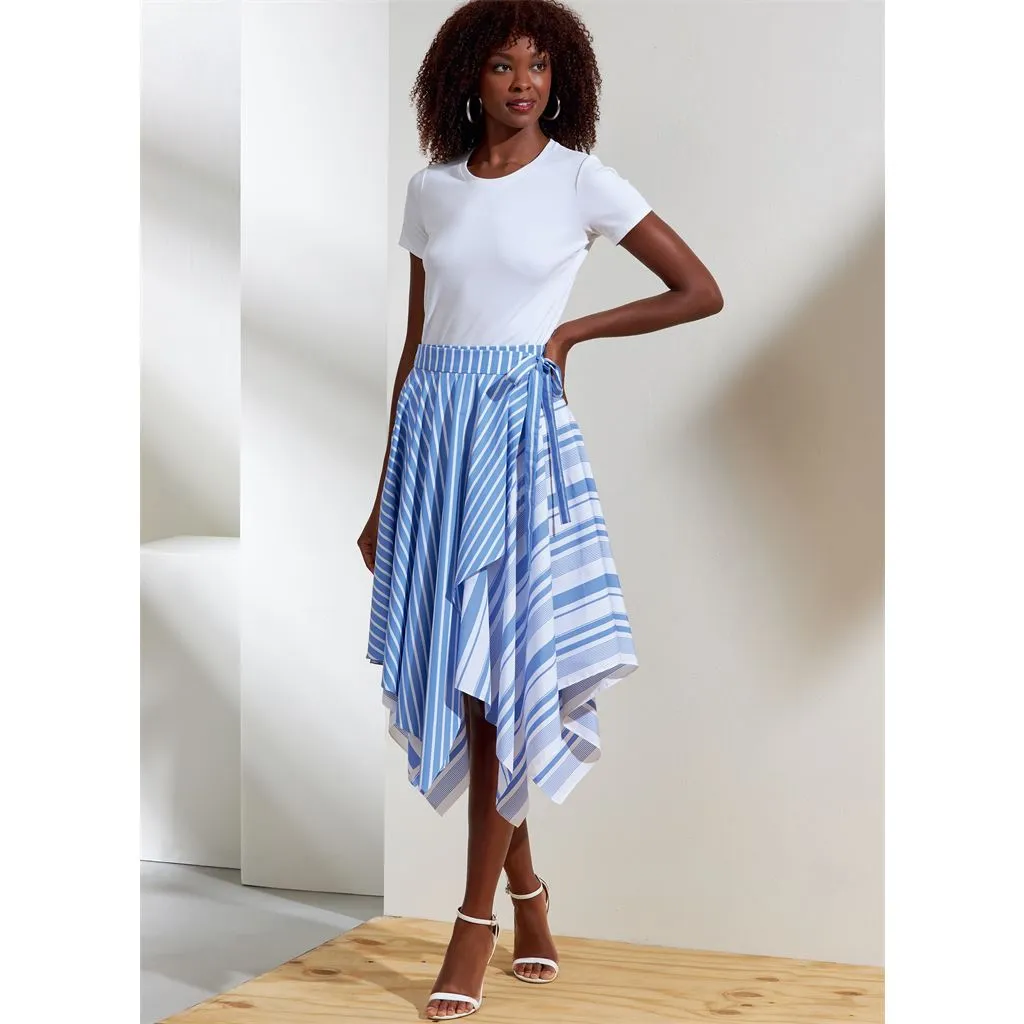 Vogue Pattern V1872 Misses' Skirts