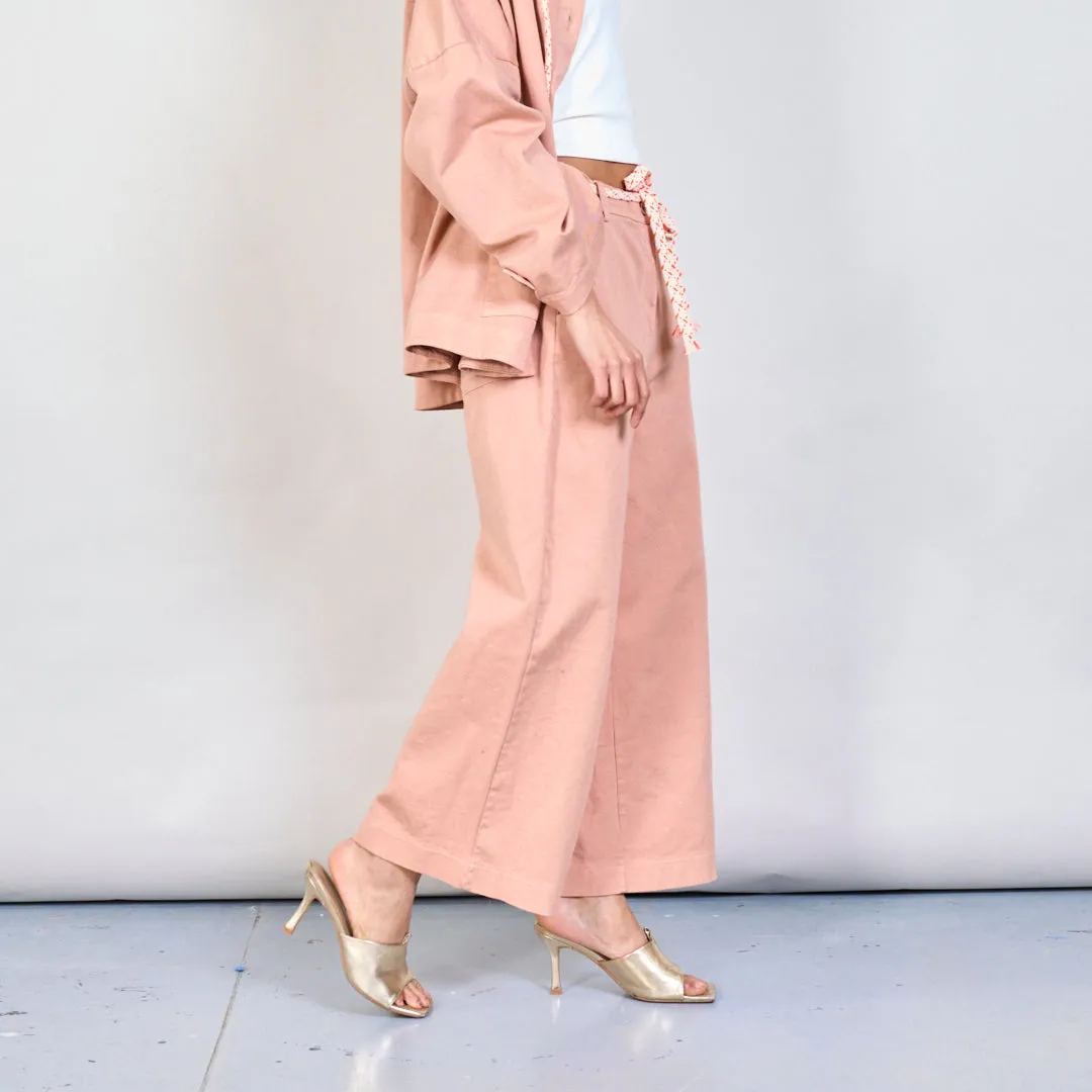 Wide-leg casual trousers wholesale