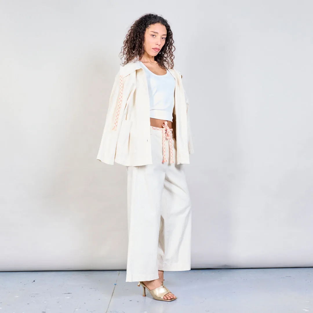 Wide-leg casual trousers wholesale