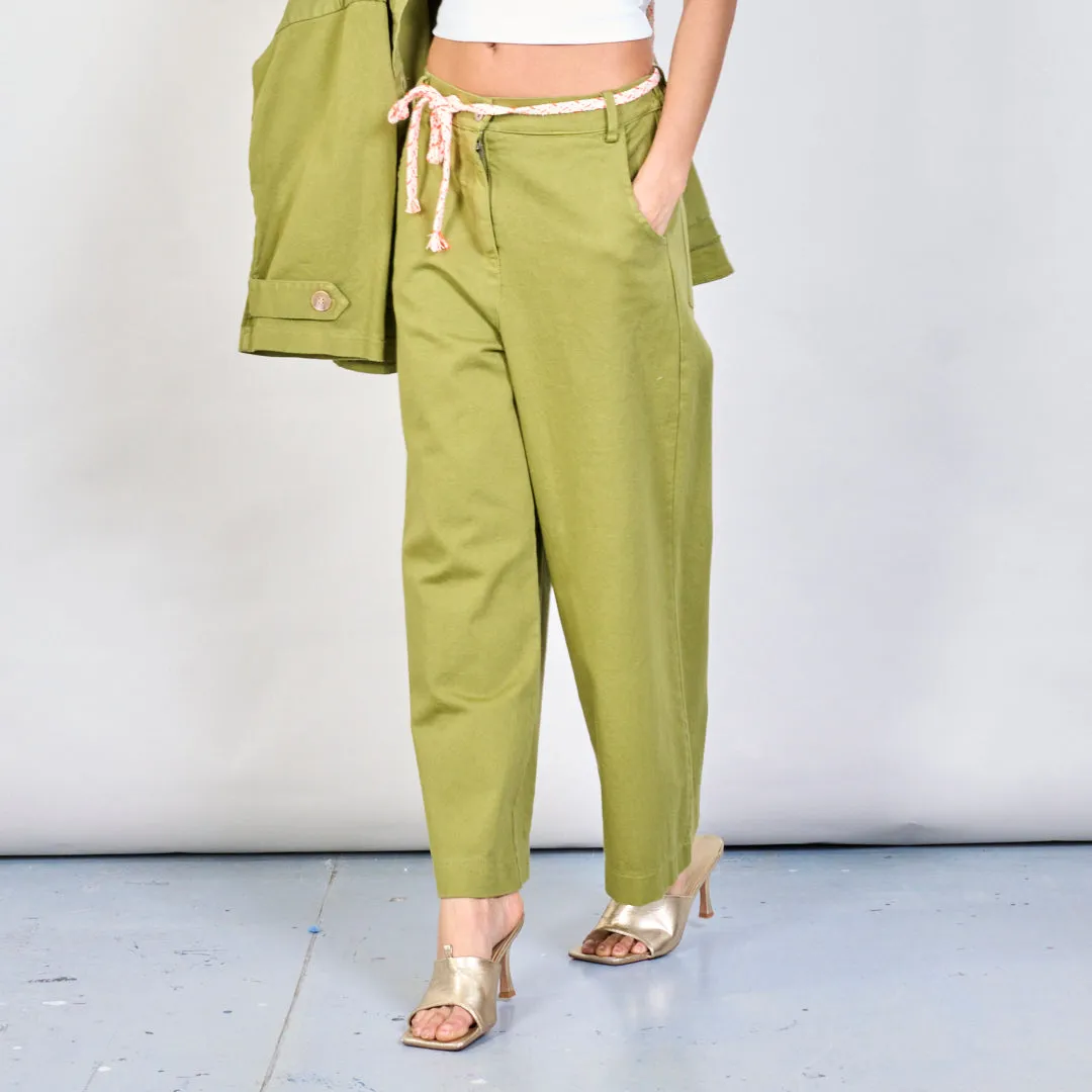 Wide-leg casual trousers wholesale
