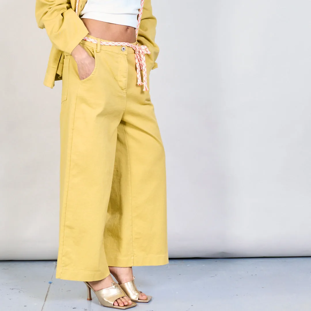 Wide-leg casual trousers wholesale