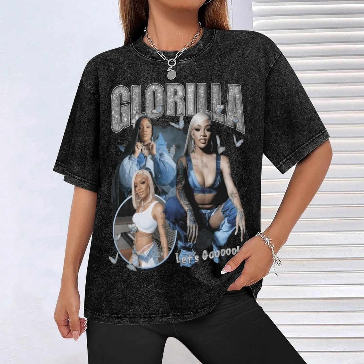 Women's Shirt,Washed Tshirt Cotton Round Neck Tshirt Classic T Shirt for Men Breathable Shirts