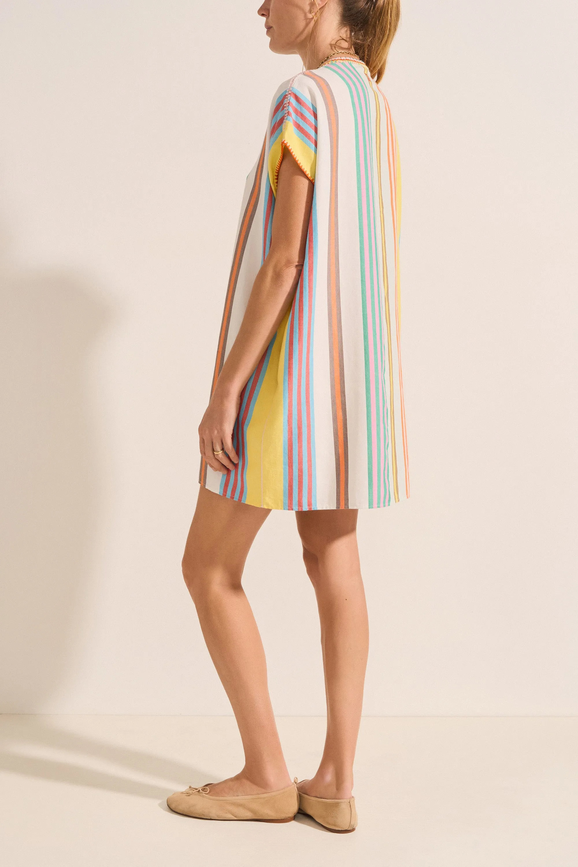 Zelos Heraklion Stripe Caftan
